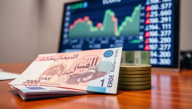 سعر صرف الدرهم الإماراتي مقابل اليورو اليوم: تحويل AED إلى EUR