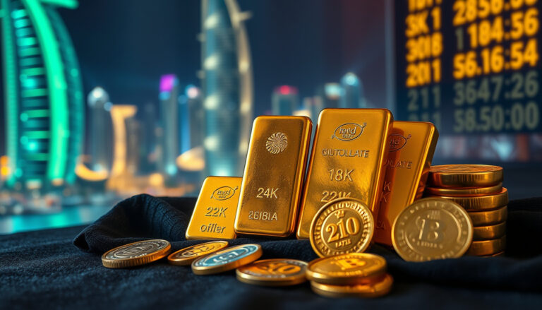 سعر الذهب اليوم في دبي: عيار 24 و22 و21 و18 محدث